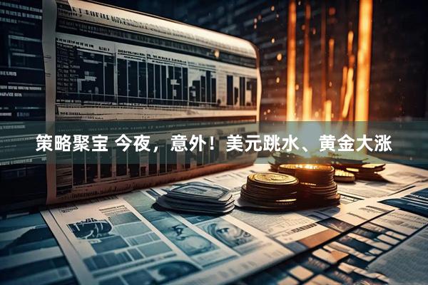 策略聚宝 今夜，意外！美元跳水、黄金大涨